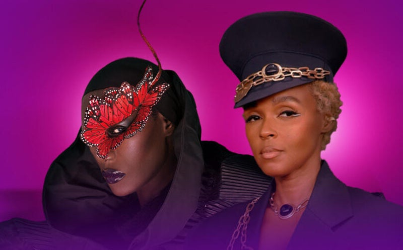 Grace Jones and Janelle Monáe